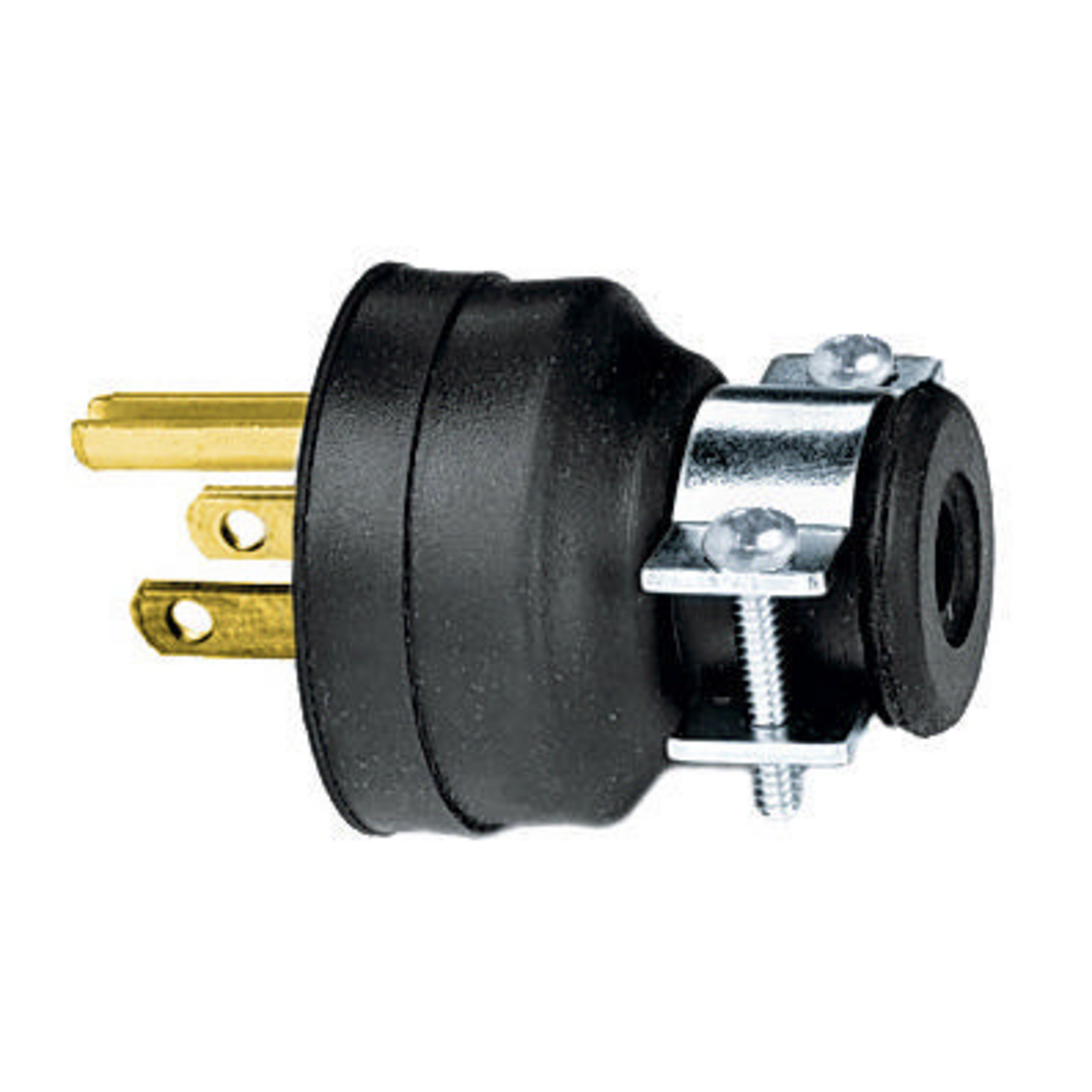 Product image for Plug 5-15P uRigidable fingergrp 2P 15A 125V black