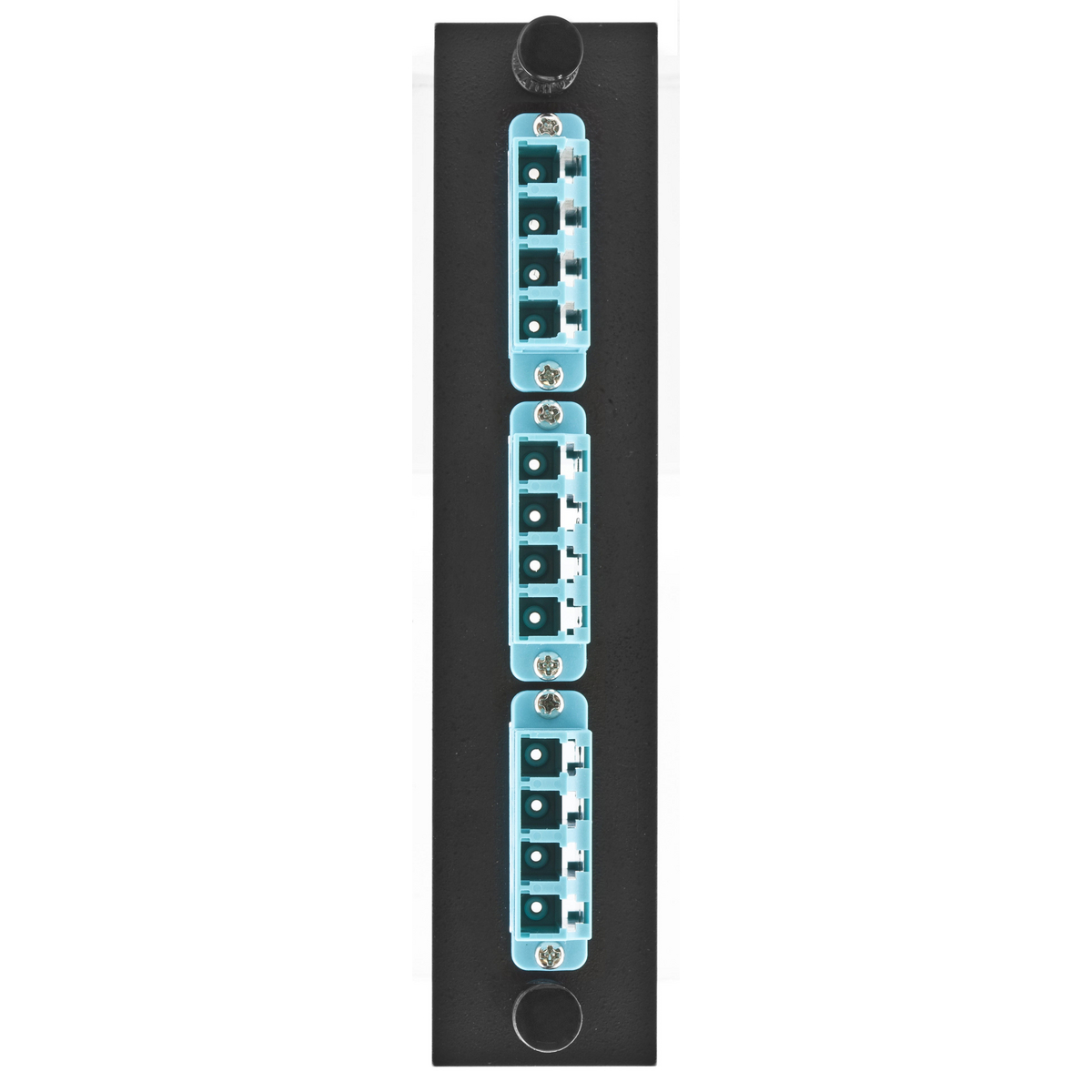 Product image for FIBER, ADAPT PNL,12P,3LC QUAD,P-B (MS90)