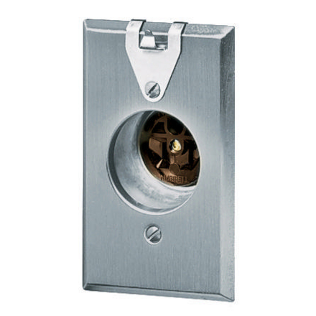 Product image for CLOCK HANG RCPT, 15A 125V, NEMA 5-15R