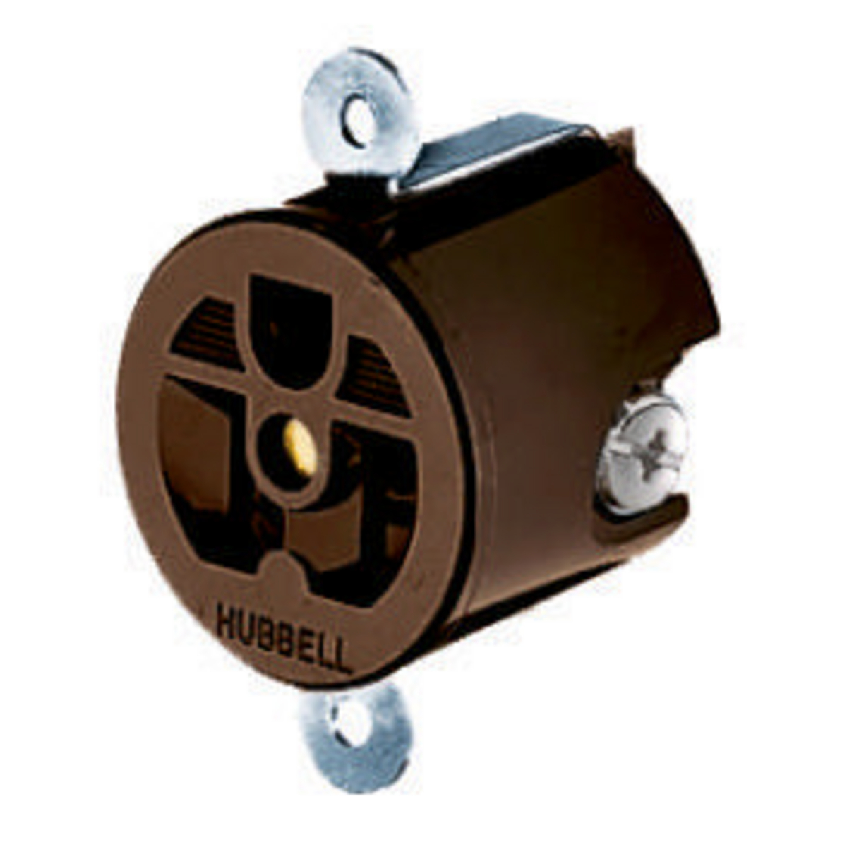 Product image for SHRT STRP RCPT, 20A 125V, 5-20R, BR