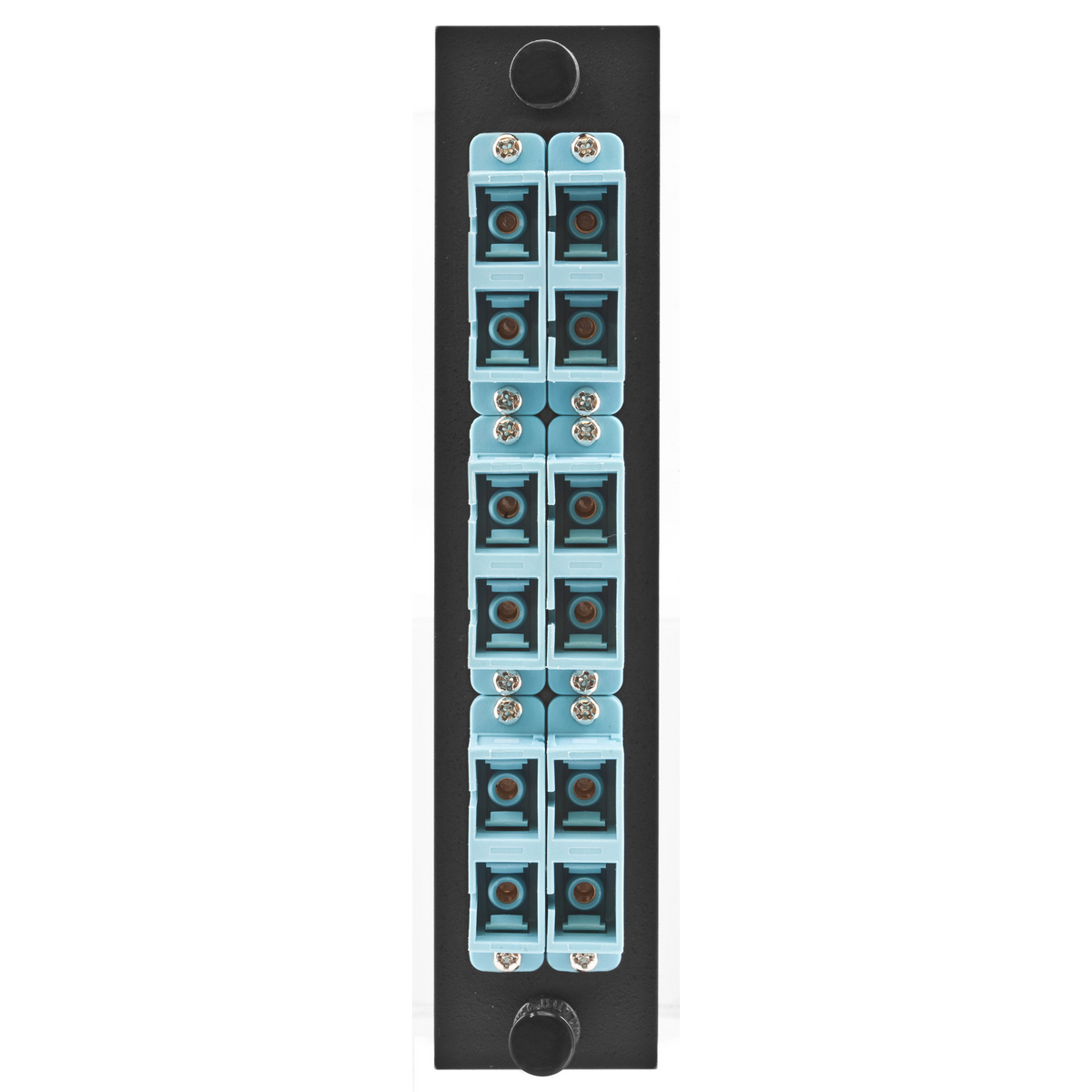 Product image for FIBER, ADAPT PNL,12P,6SC DUPLX,ZIRC,AQ