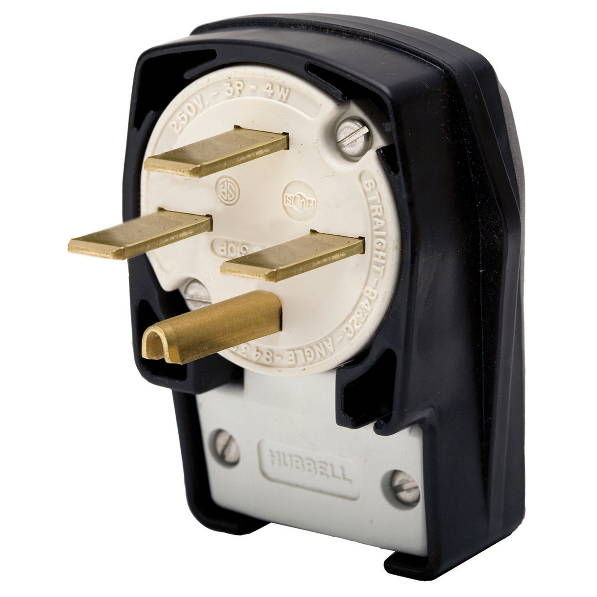 Product image for Plug 15-30P cable angle 90D 3P 4W 3ph 30A 250V