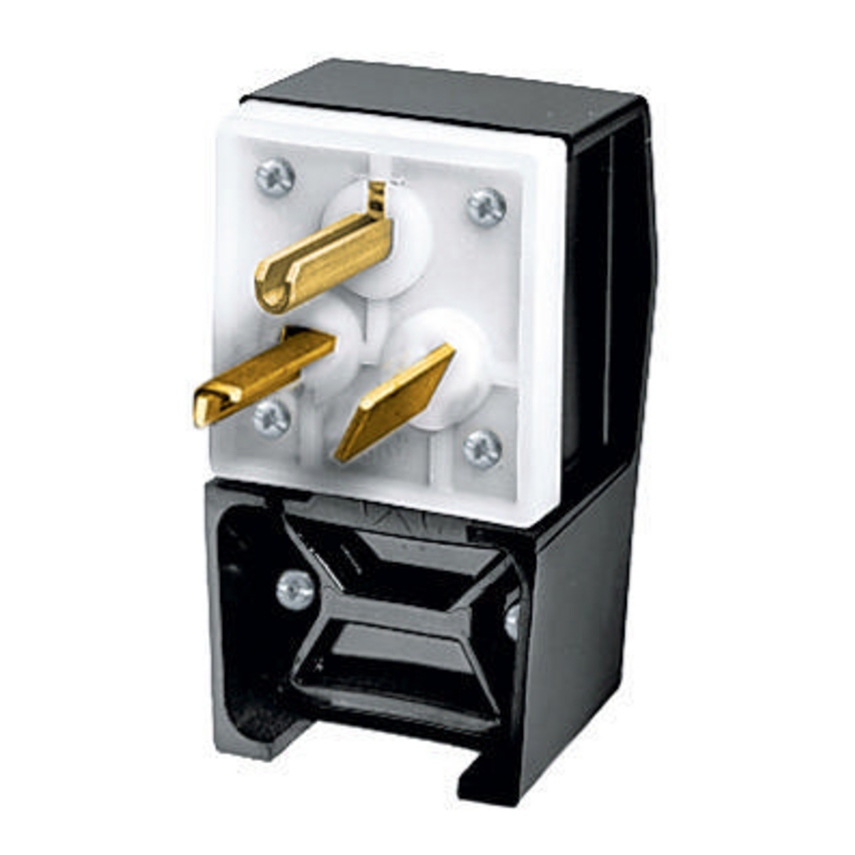 Product image for PLUG, ANG, 2P3W, 30A 277V, 7-30P, BK
