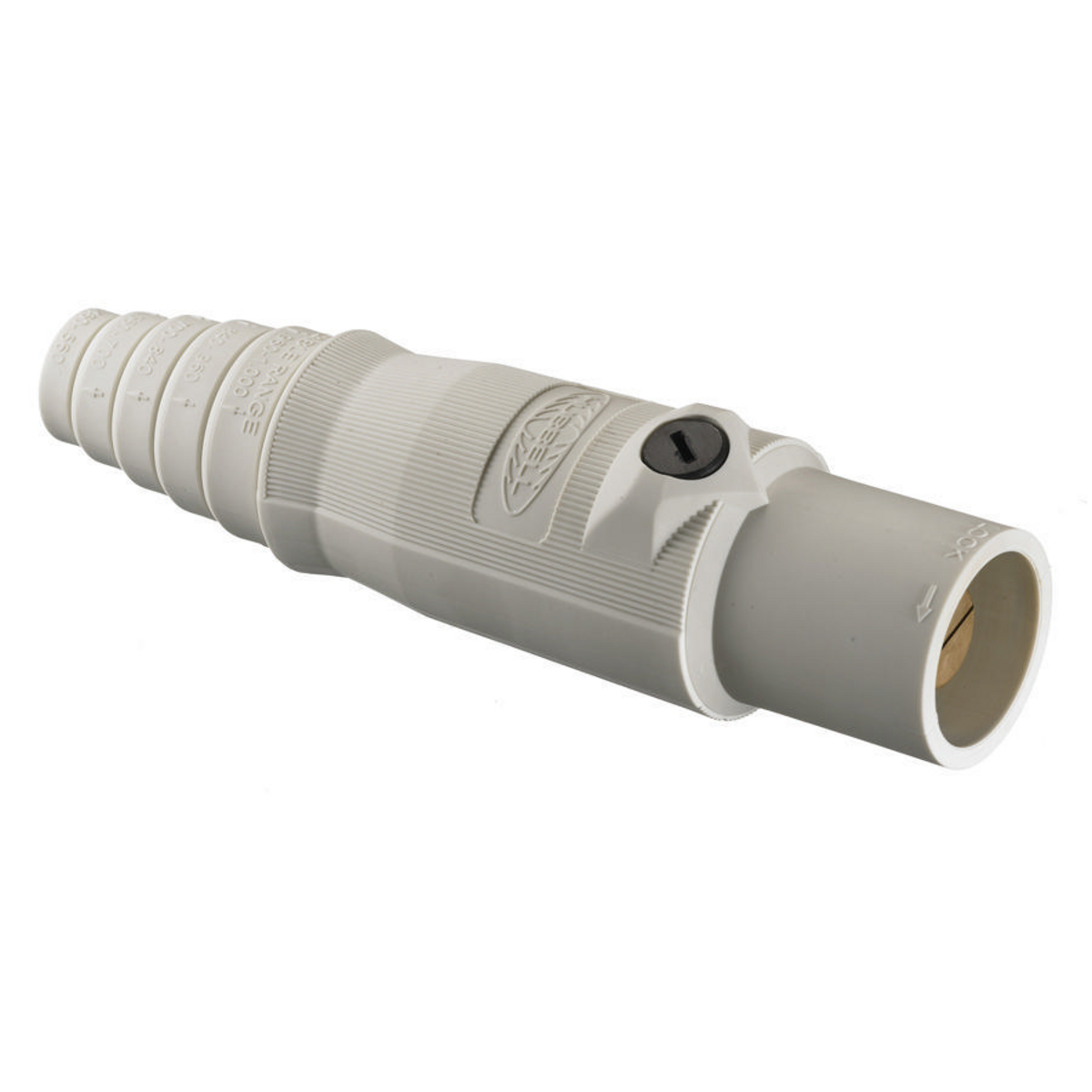 Product image for Plug single pole 300A male white