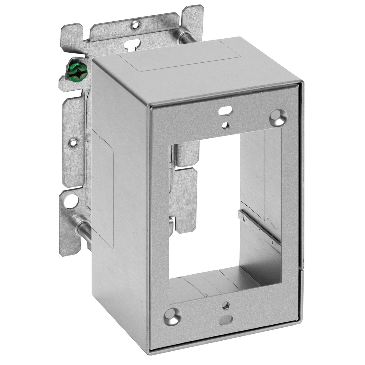Product image for Box device deep 1-gang aluminium 2.82x2.25x4.54"