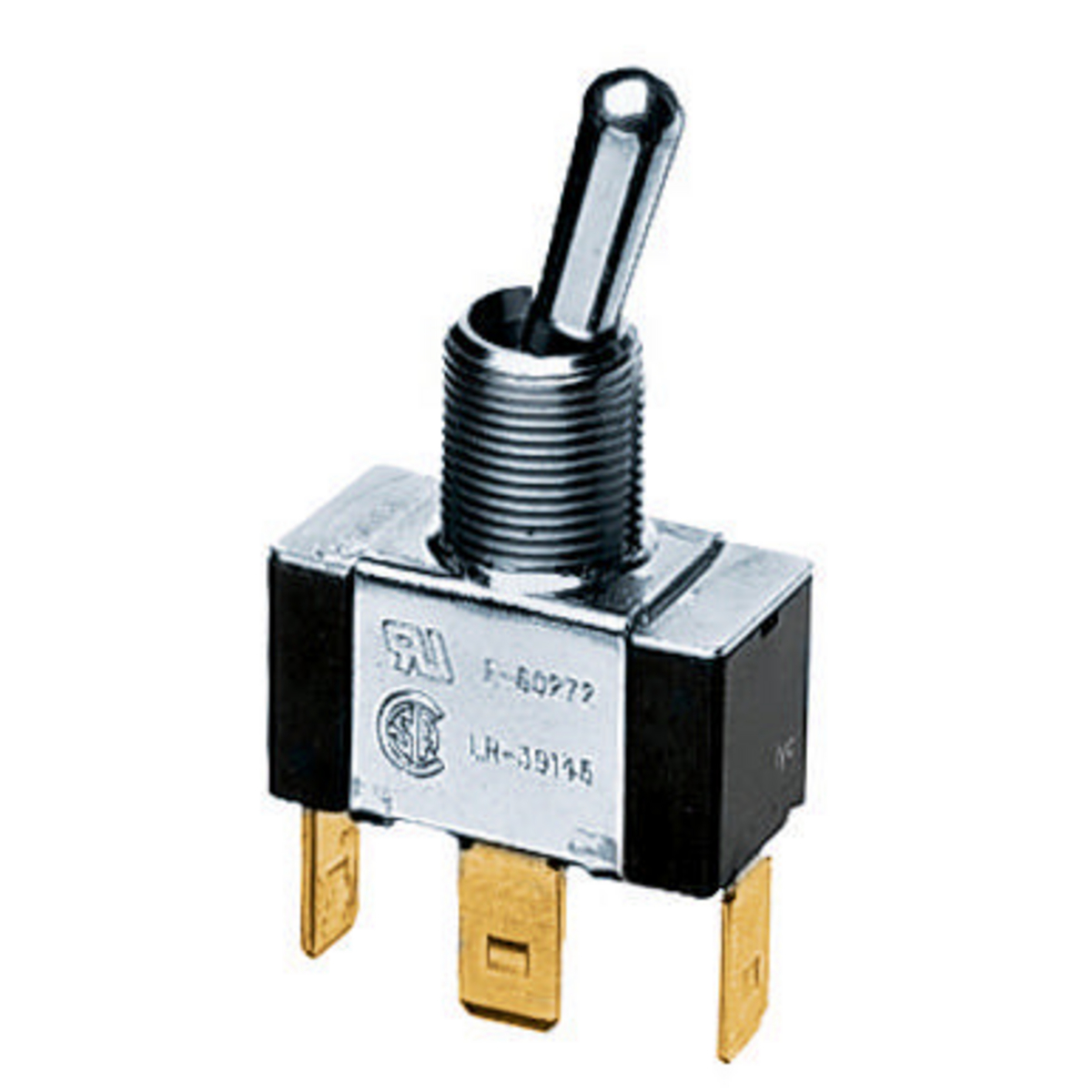 Product image for Switch bat handle panel mnt SPDT 250V 20A 3/4HP