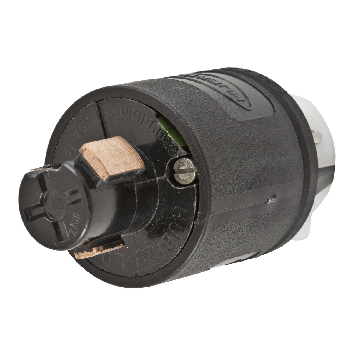 Product image for Plug 2-pole 3-wire thermistor interior 20A 125V black