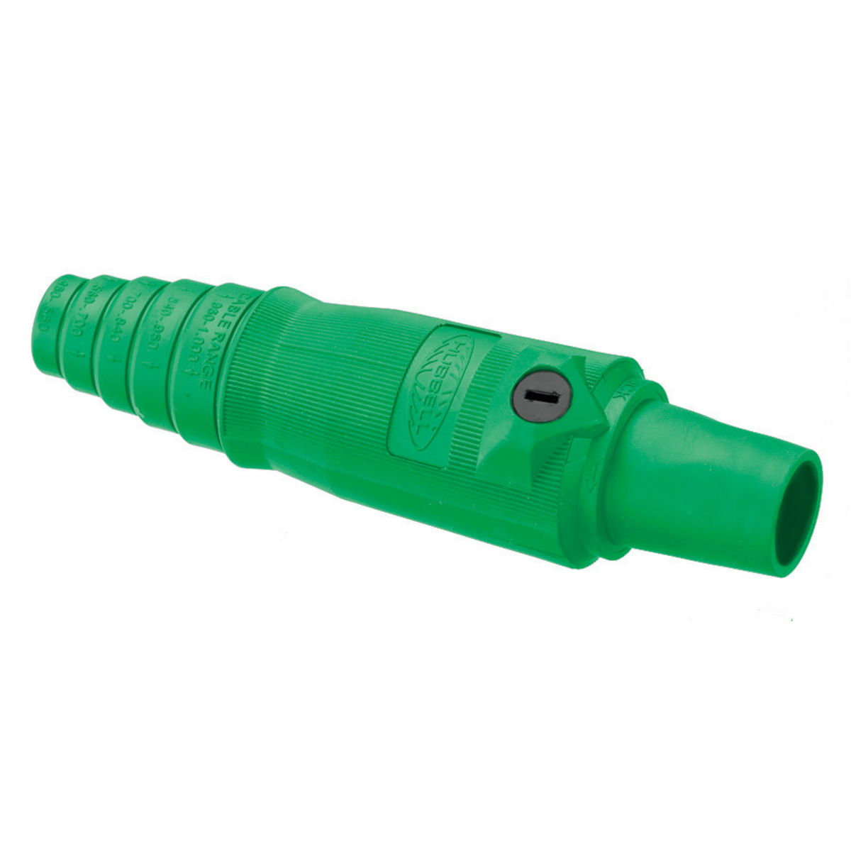 Product image for Plug single pole 400A female green