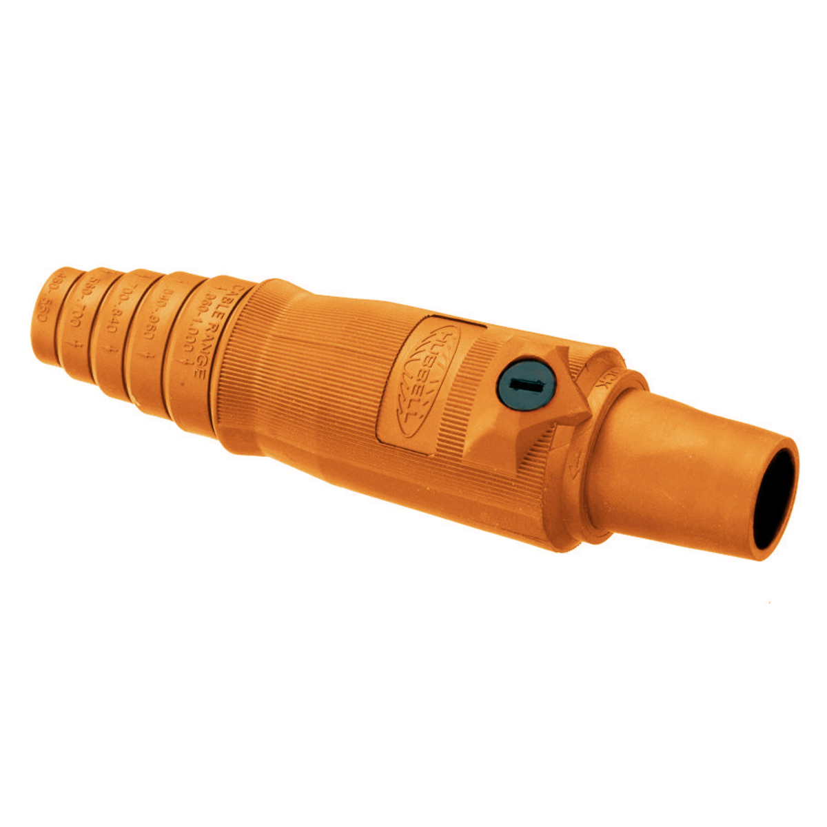 HUB HBL400FO SINGLEPOLE 400A FEMALE PLUG ORANGE