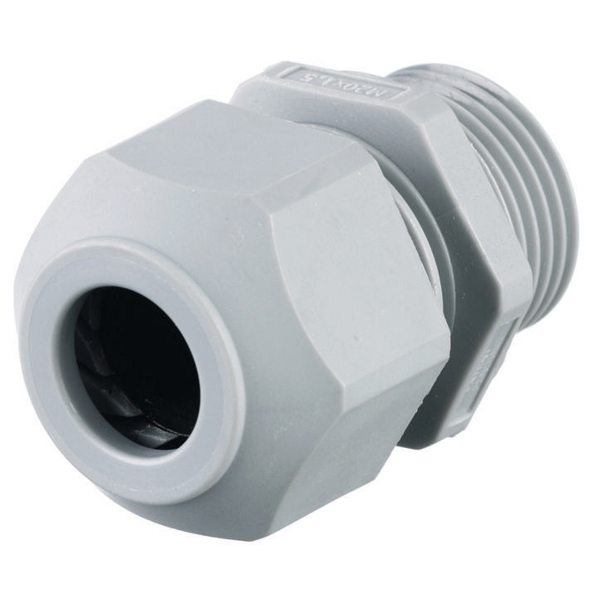 Product image for Connector cord straight male nylon grey M20 0.17-0.45"