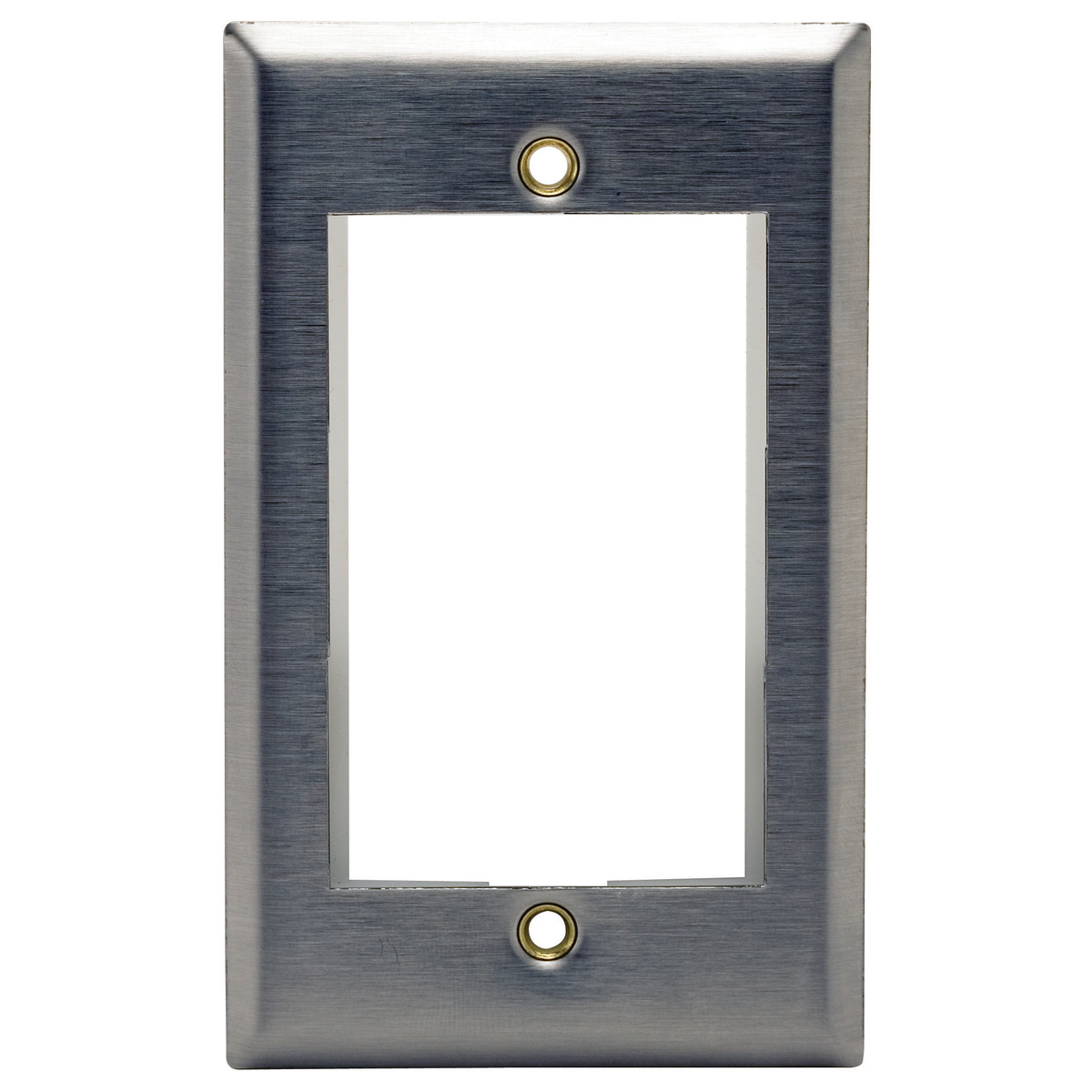 Product image for PLATE, ISTATION MODULE FRAME,1G,3U,SS