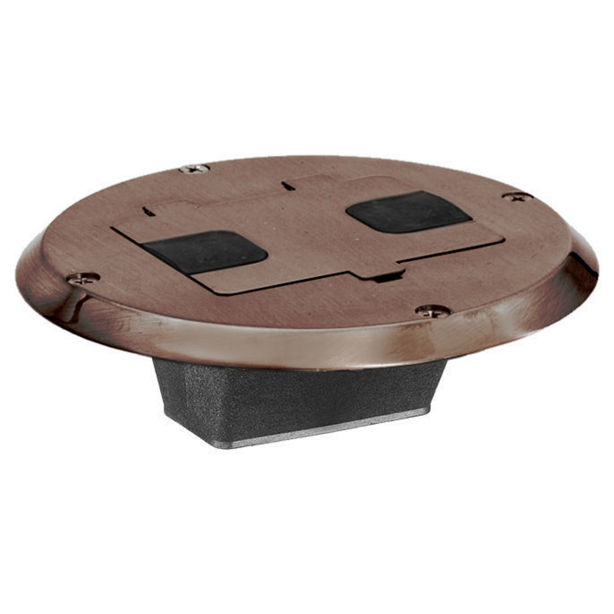 Product image for FLOOR BOX FLNG AND DOOR, COPPER