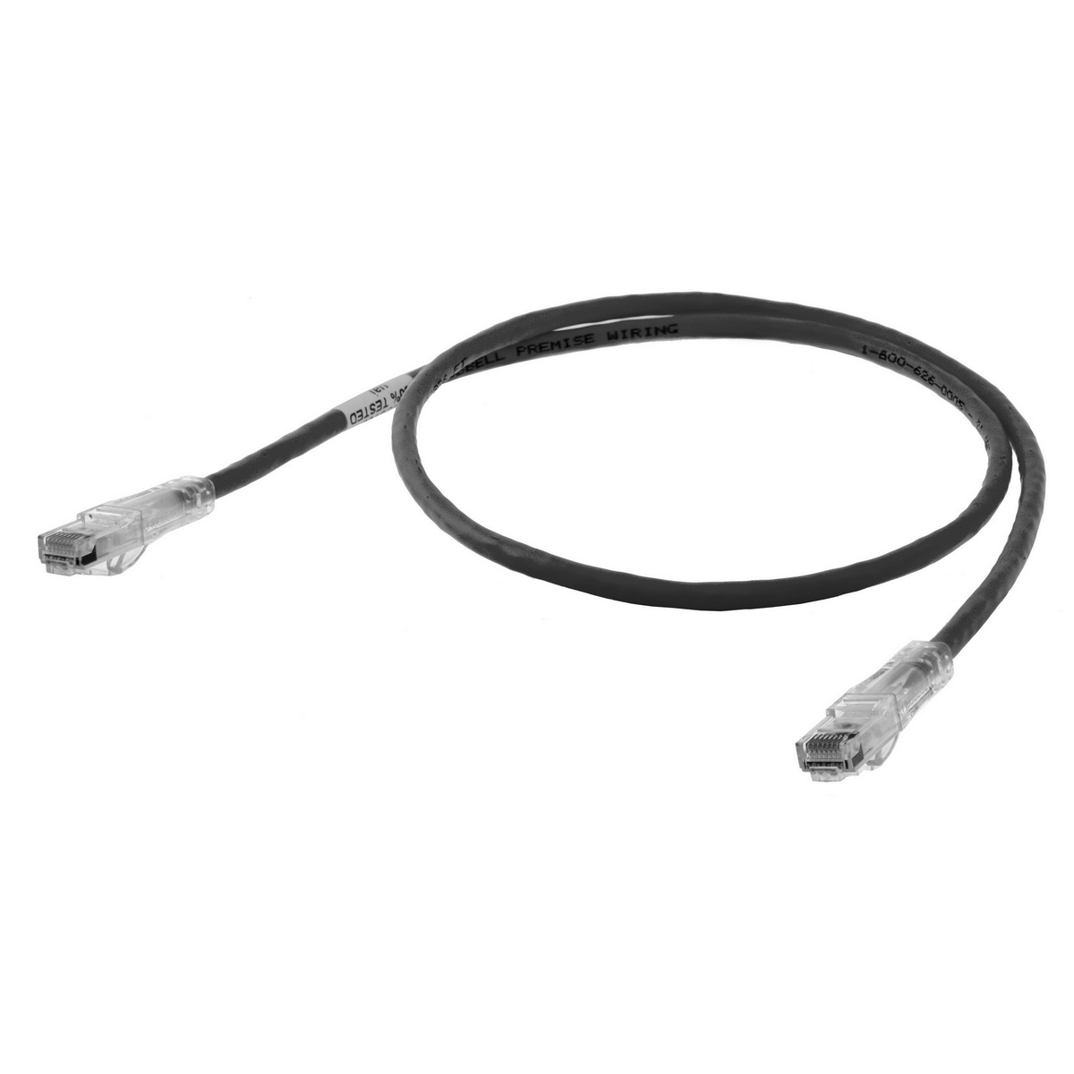 Product image for P-CORD, NEXTSPEED,CAT6,SLIM,BK,10FT
