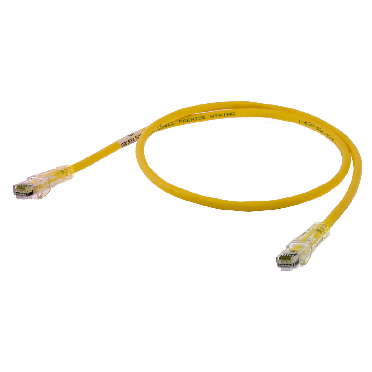 Product image for P-CORD, NEXTSPEED,CAT6,SLIM,YL,10FT