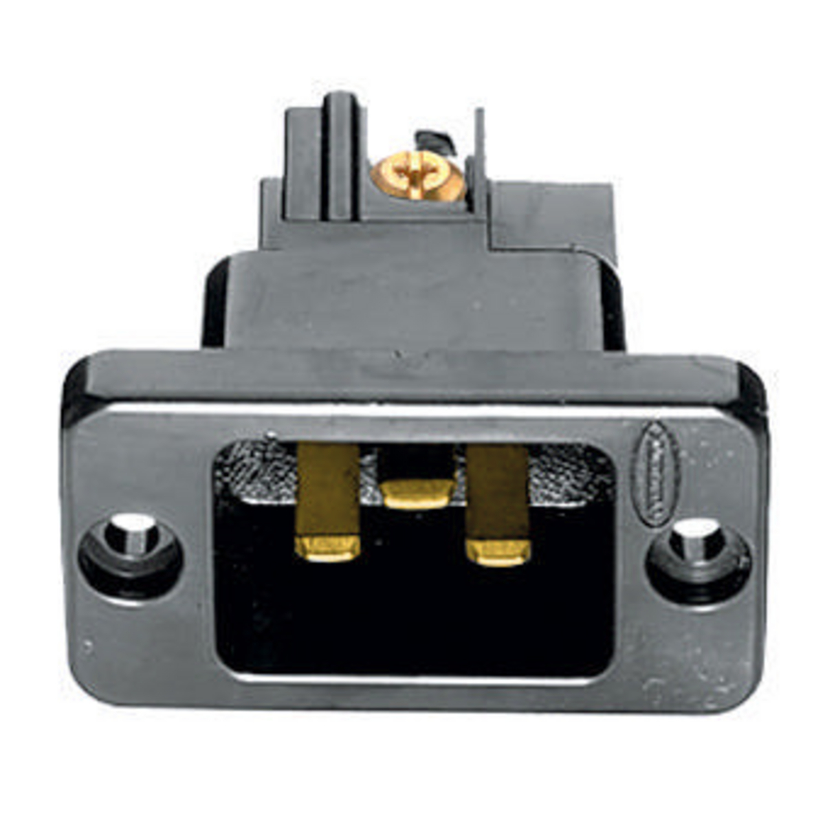Product image for Inlet pin & sleeve single 2P+eartn 250V 20A blk