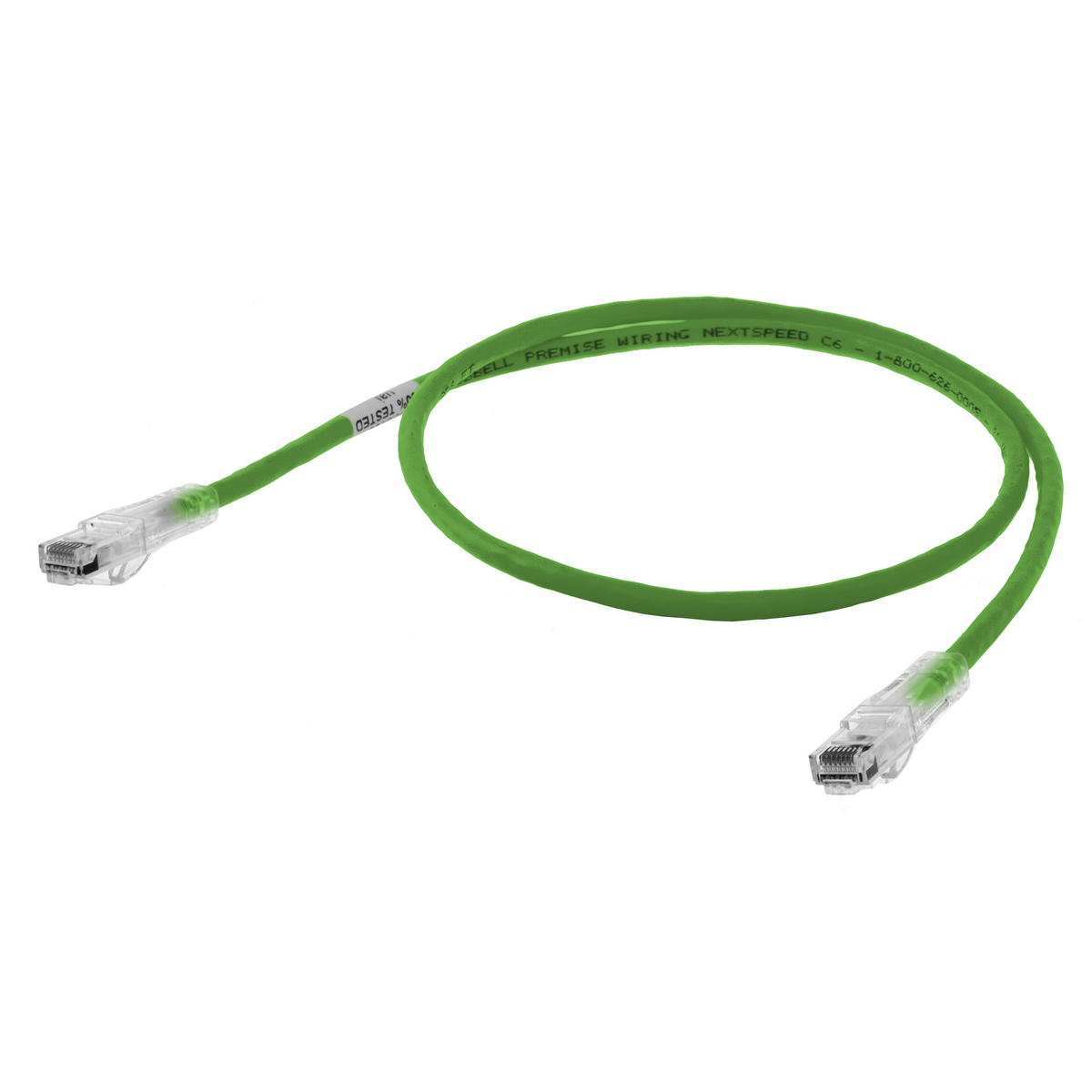 Product image for P-CORD, NEXTSPEED,CAT6,SLIM,GN,5FT