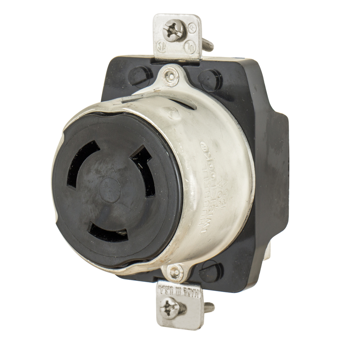 Product image for LKG MARINE RCPT, 2P3W, 50A 125V