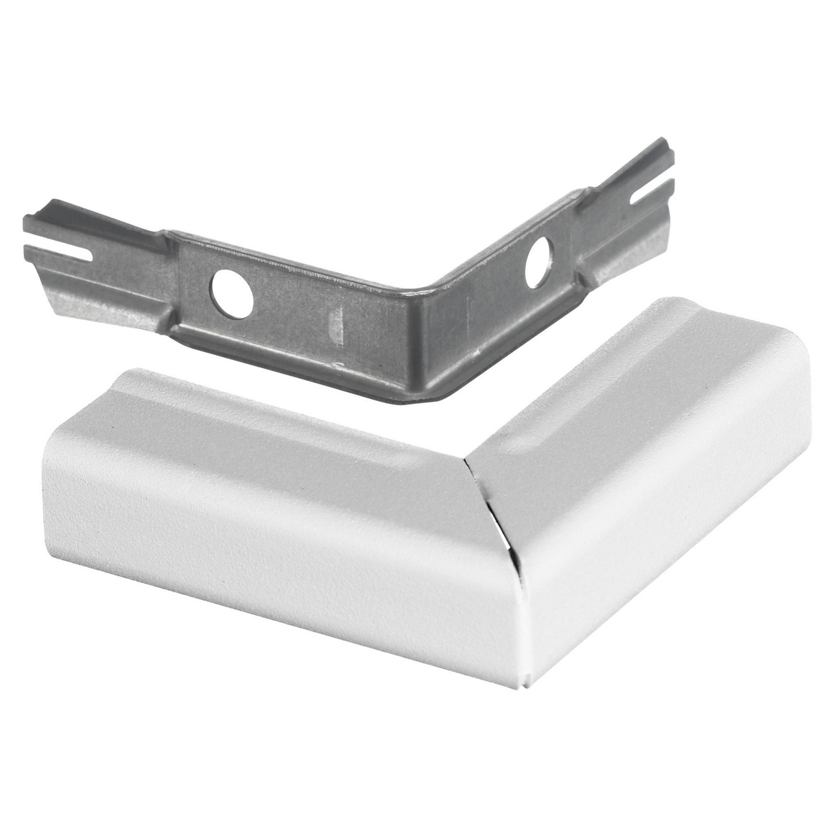 Product image for Elbow external for HBL500 raceway white