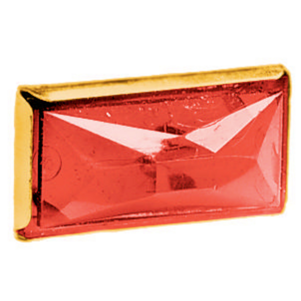 Product image for Lens switch plate DECO red