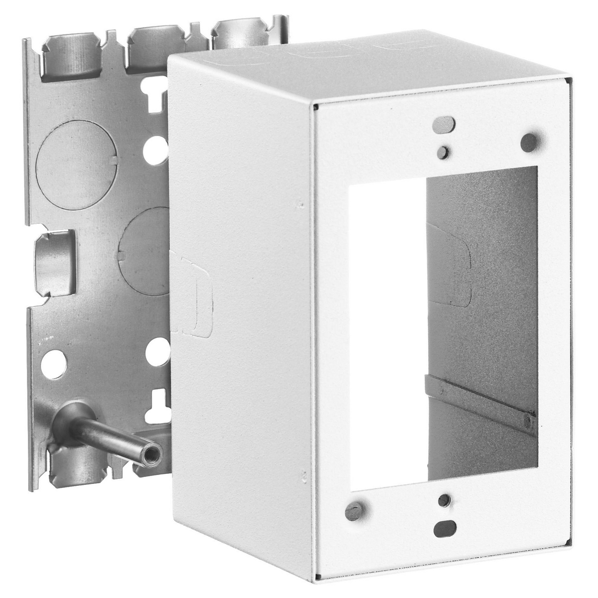 Product image for Box receptacle 1-gang extra deep white