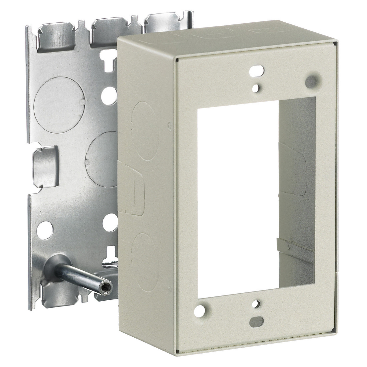 Product image for HUB HBL5745IVA BOX COMBO RACEWAY HBL500 HBL700 HBL750 IVORY