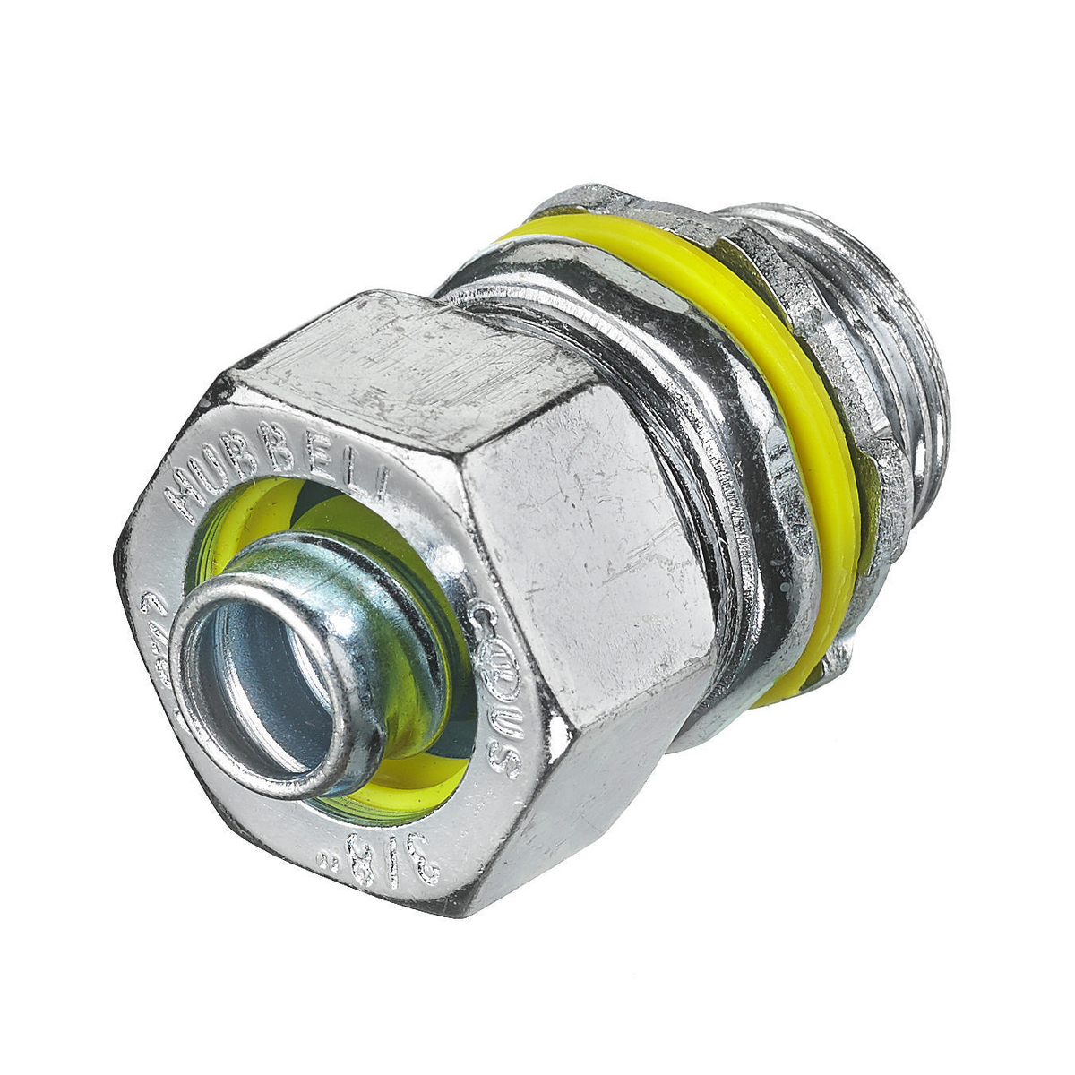 Product image for STR MALE L/T CONN, 3/8", STEEL (MS90)