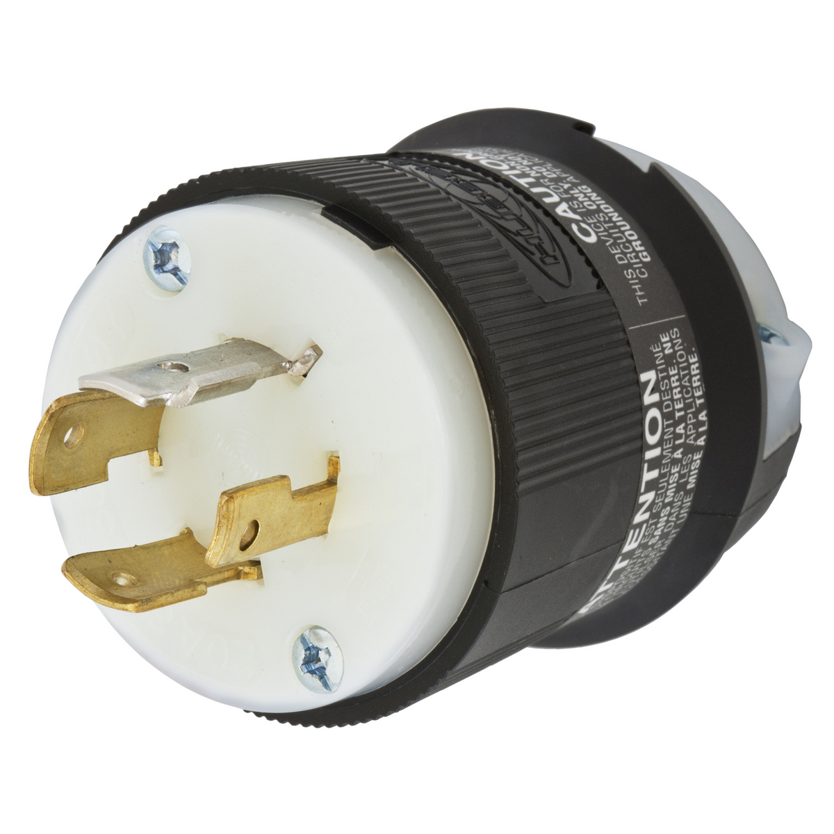 Product image for Plug L20-20P twlo cable 3ph 20A 347/600V bk/wh