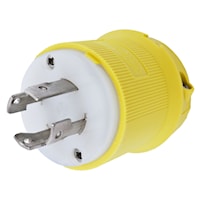 HUBBELL HBL2621 Twist-Lock®, Insulgrip® Locking Male Plug 30 A, 250 V,  Insulgrip, Standard Sized