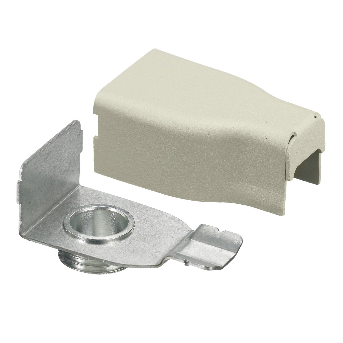 Product image for Connector elbow box for raceway ivory 2.13x1.24"