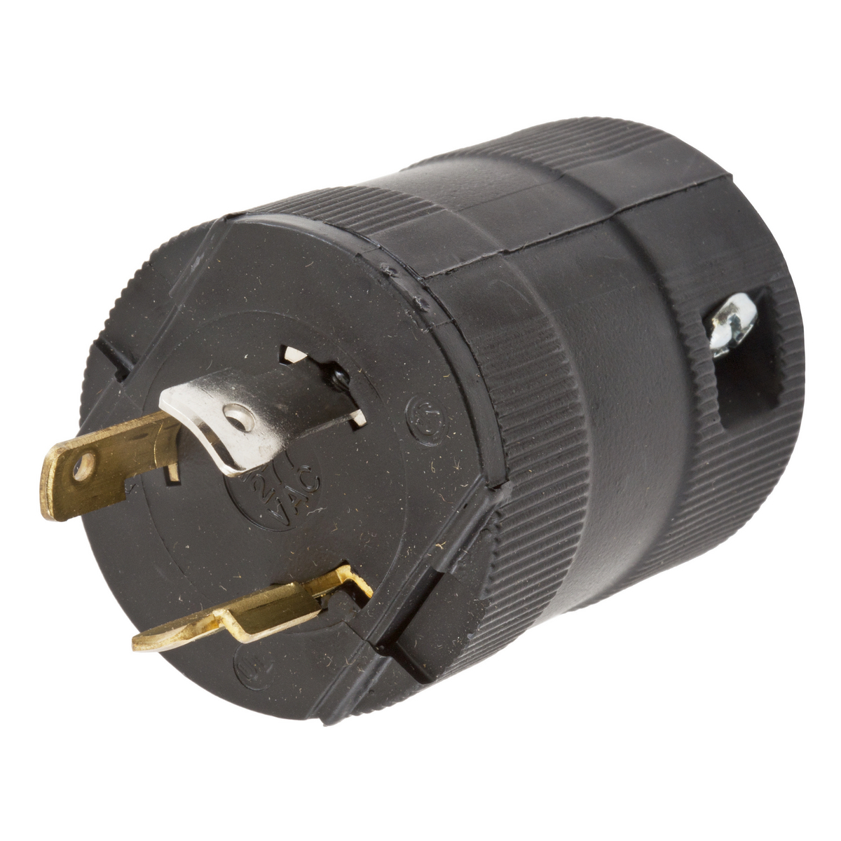 Product image for Plug twist-lock valise 2-pole 3-wire NEMA L7-20P 20A 277V black