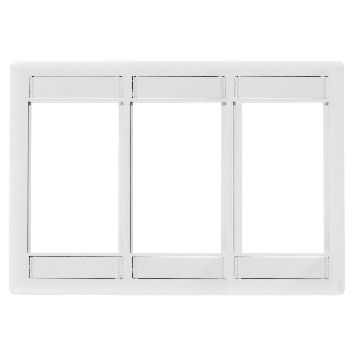 Product image for PLATE,3G,ISTATION,MODULE FRAME,9U,WH
