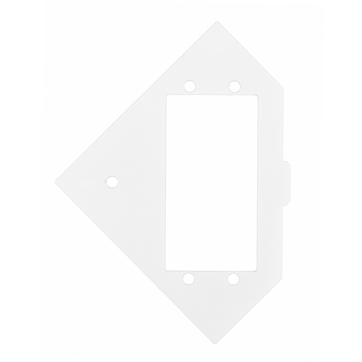 Product image for Plate RAFB4-series 4-gang decorator