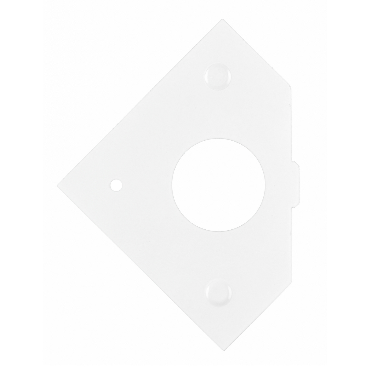 Product image for Plate RAFB4-series 4-gang simplex opening 1.4"
