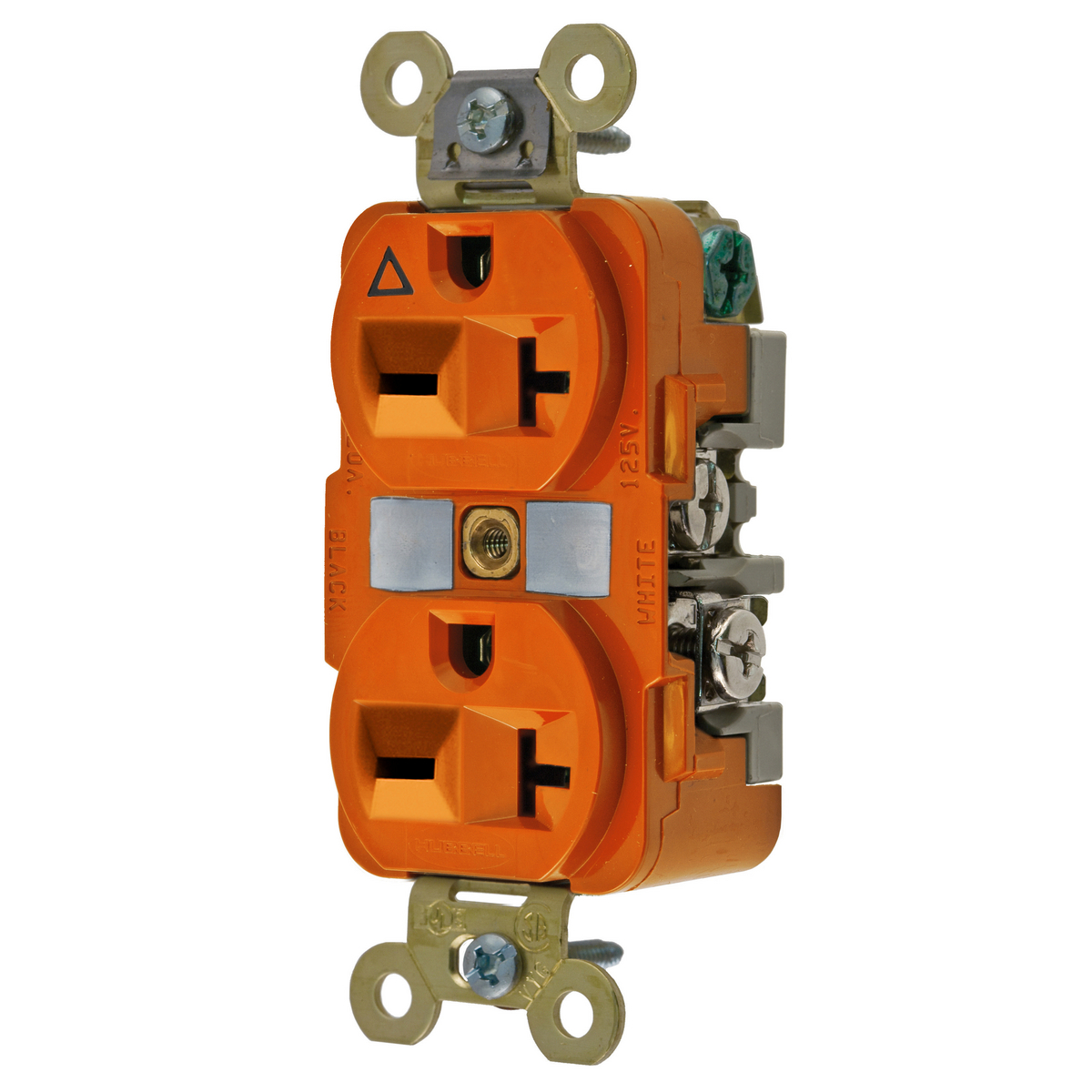 Product image for Receptacle 6-20R EHD duplex 2P 20A 250V brown