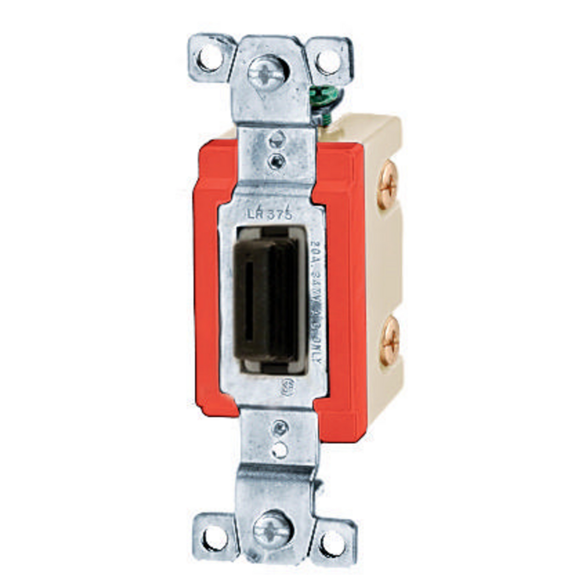 Product image for HUB HBL18203LCN SWITCH 15A SP 347V SWITCH 3W 15A 347V LOCKING