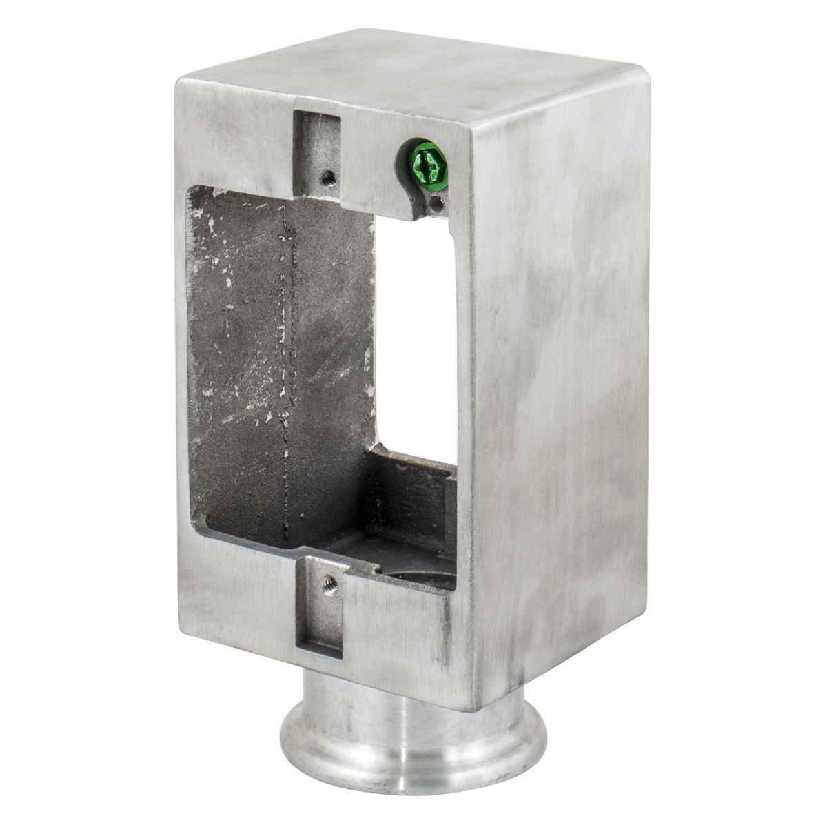 Product image for PEDESTAL,ALU,GROUNDED,2-G, W/ 3/4" HUB