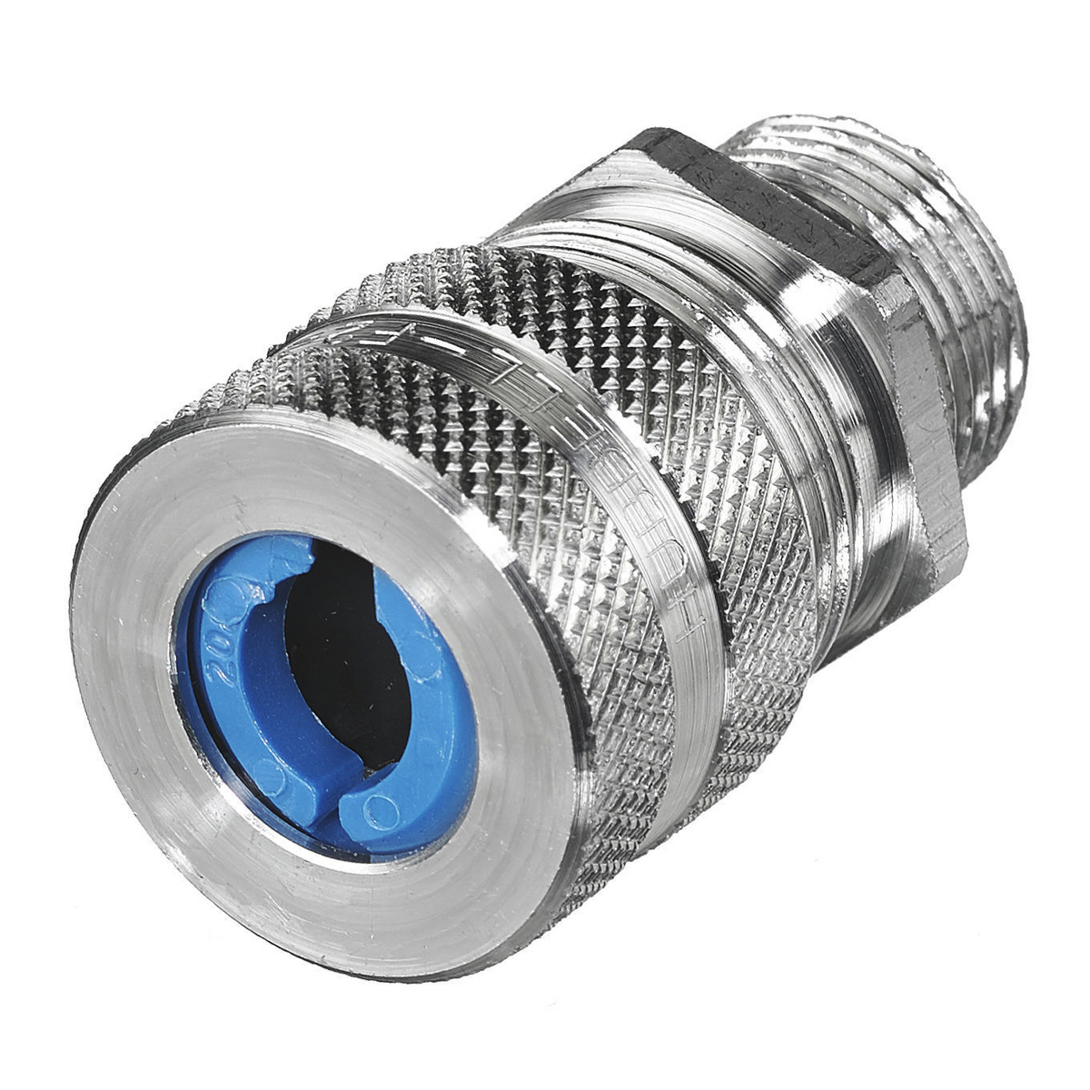 Product image for Connector cord straight male aluminium M20 0.25-0.38"