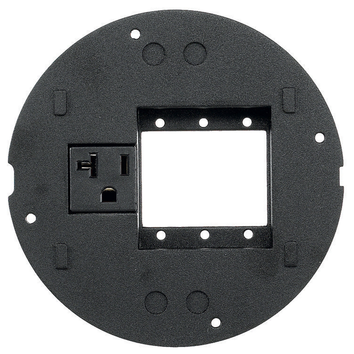 Product image for Sub-plate 3-MAAP adapter plate recessed openings 20A 125V