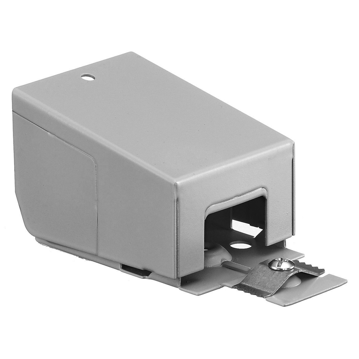 Product image for Fitting entrance end grey 2.02x3.69x1.79"