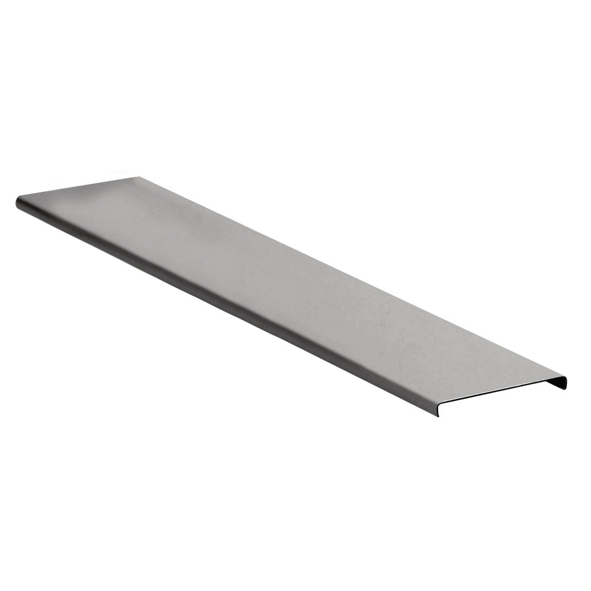 Product image for Cover pre-cut steel for mounting device grey 19.5x2.75"