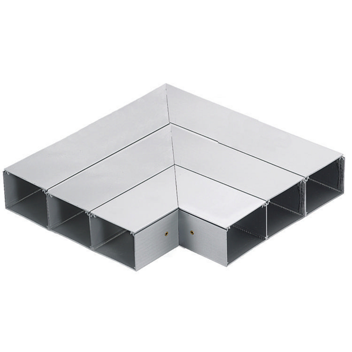Product image for Elbow flat aluminium for HBLALU7620 raceway