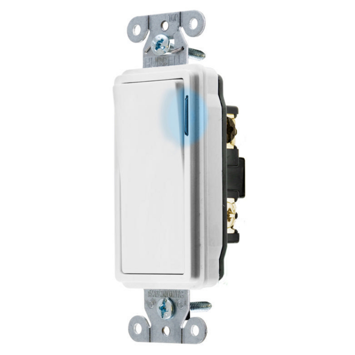 Product image for Switch rocker 3-way LED 20A 120-277VAC white