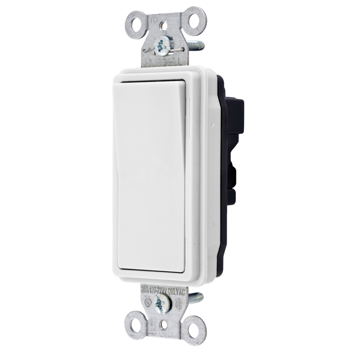 Product image for SWITCH,SNAP,DEC,SP,20A120/277V,WH (MS90)