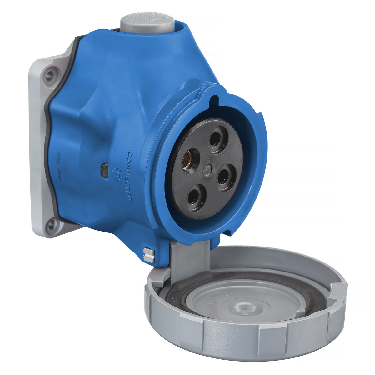 Product image for Receptacle IEC pin and sleeve 3P4W 250V 30/32AMP