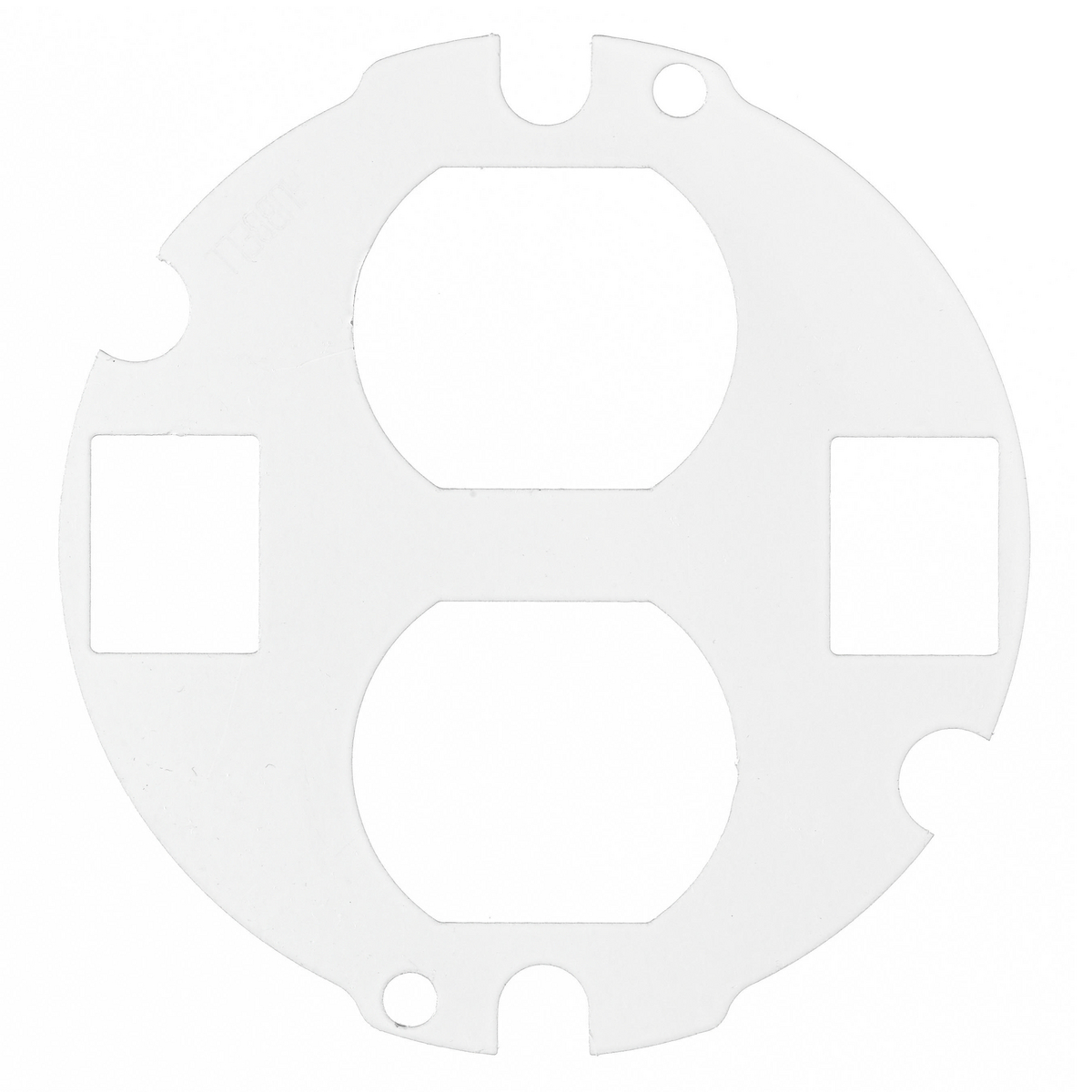 Product image for S1R 4, SUB-PLATE, 1 DUPLEX & 2 KEYSTONE
