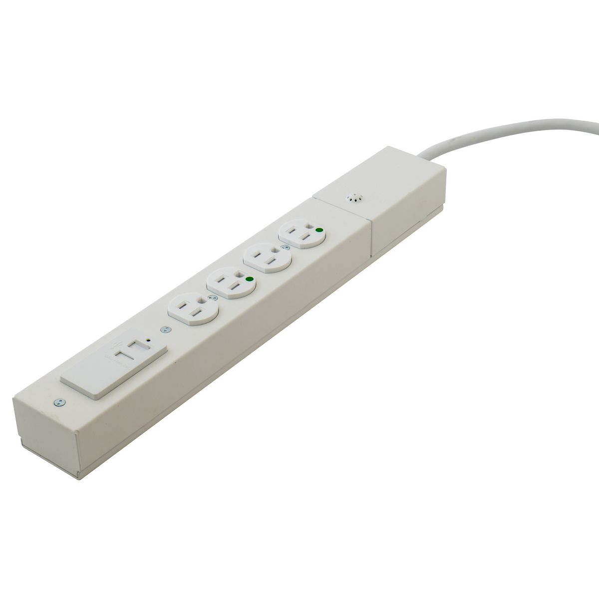 Product image for 15A SPD 6 OUTLET HG RECP & USB 6' CRD