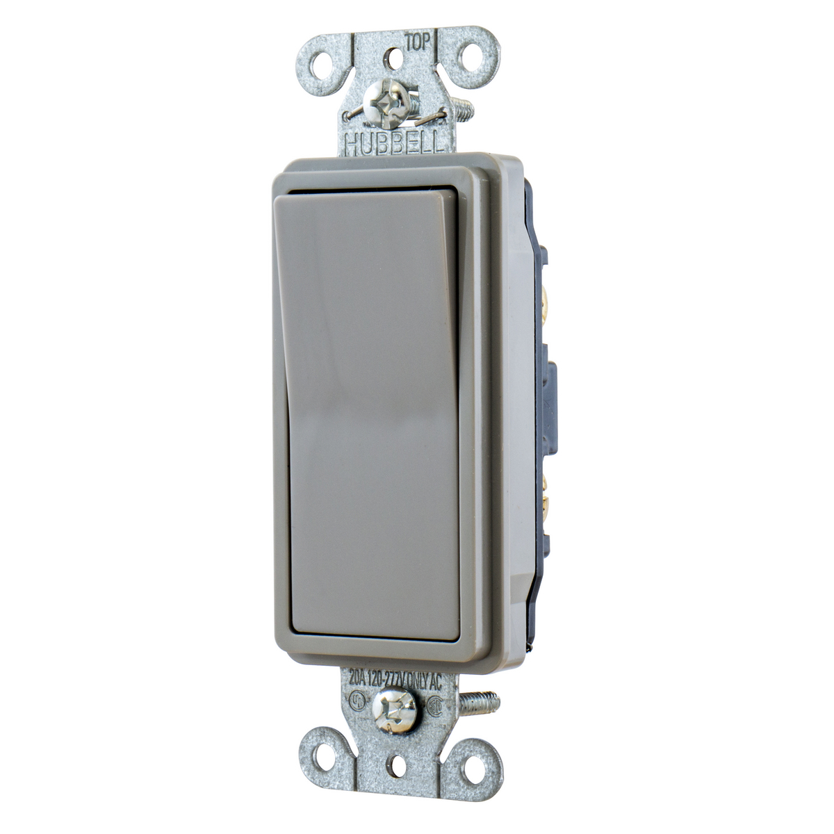 Product image for SWITCH, DECO, SP, 5A 24VDC, B+S, GY