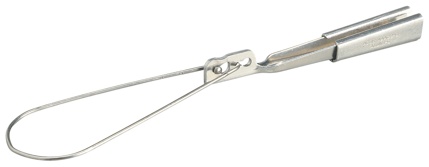 Product image for Clamp iridited aluminium wedge/slider 2-6AWG