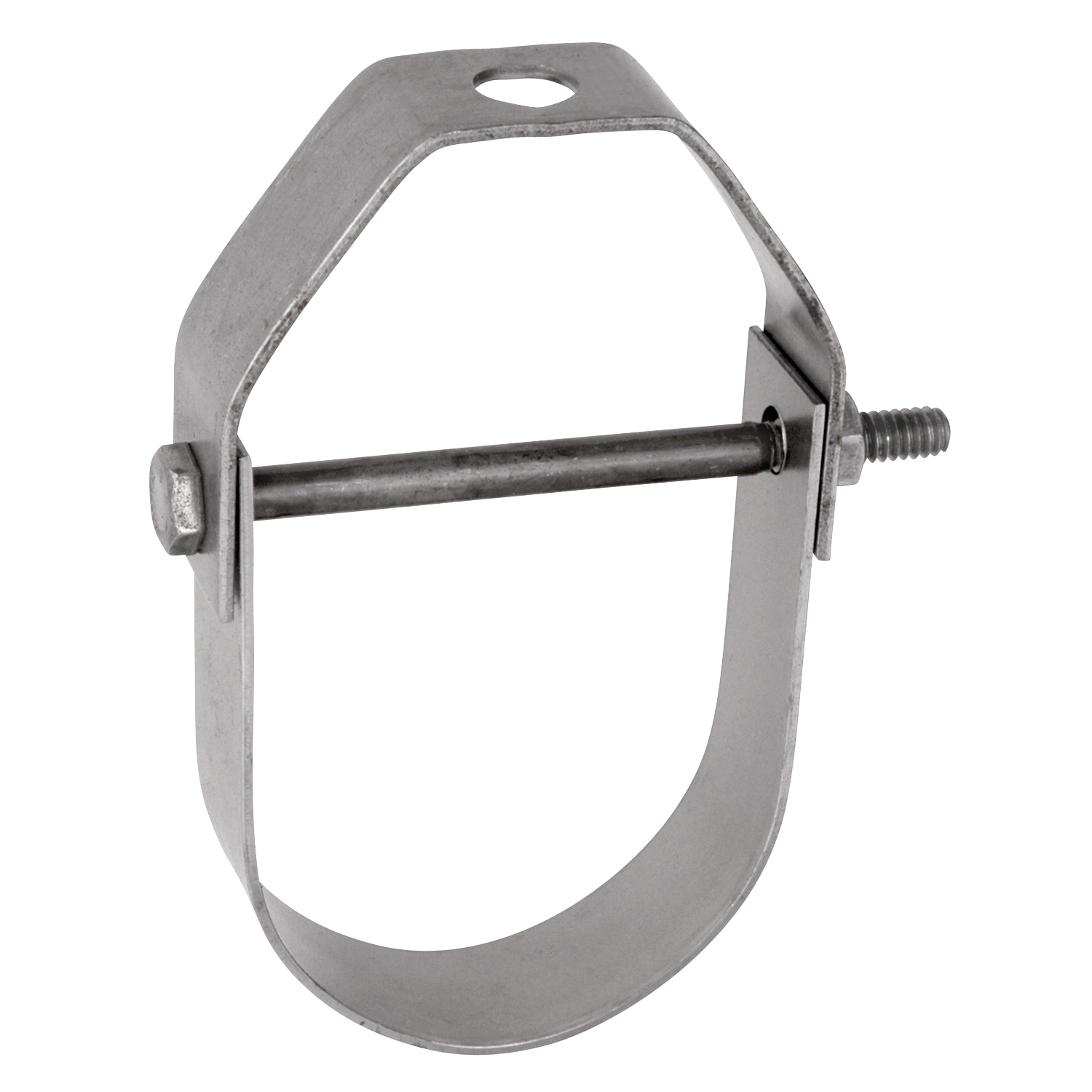 Product image for Hanger adjustable clevis GoldGalv steel 8"
