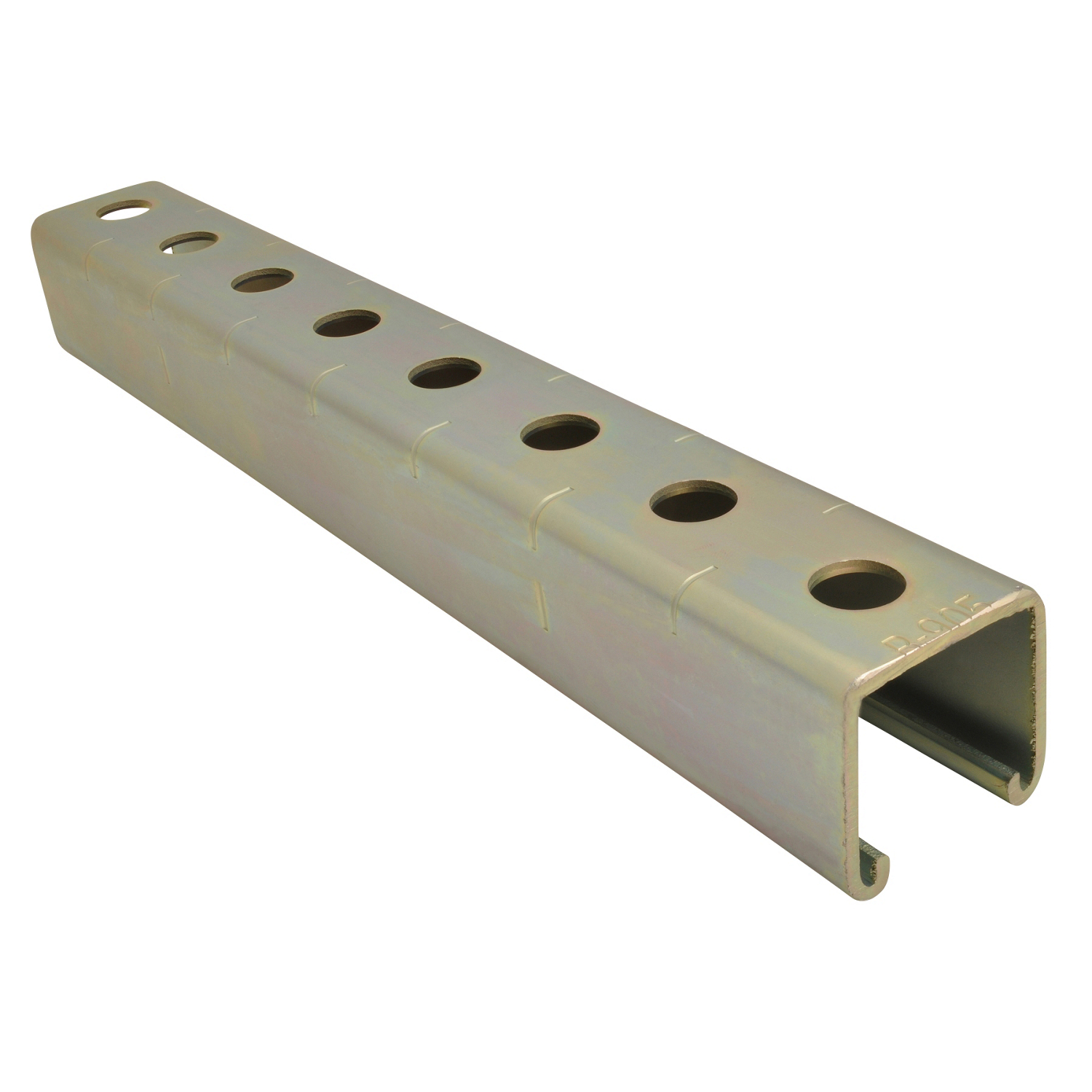 Product image for Channel punch hot dip galv stl 120x1-5/8x1-5/8in